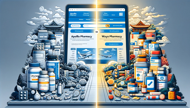 Apollo Pharmacy and Ways Pharmacy Websites